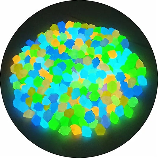 High-Glow Luminous Garden Pebble Set — Whimsical Night Glow Stones (Gift Box)